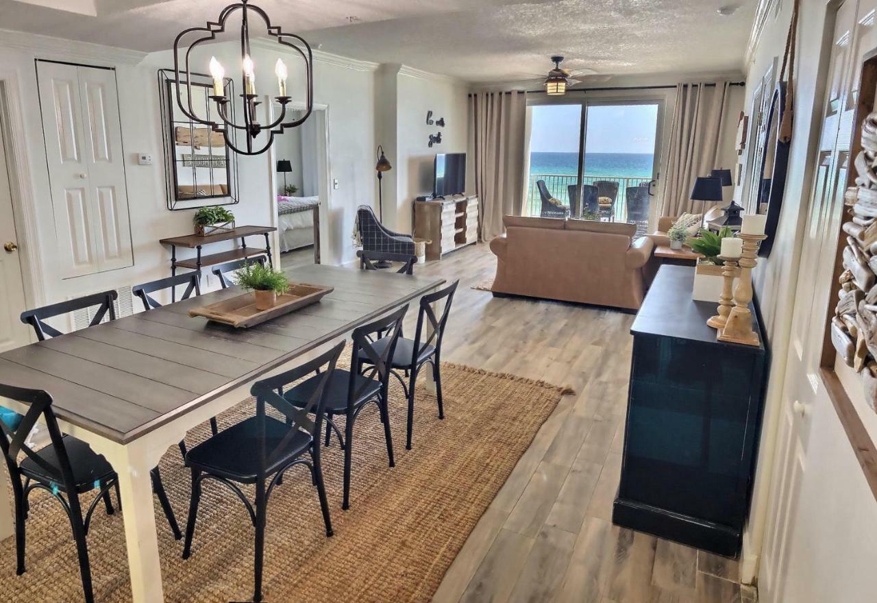 Barefoot Bliss - Beachfront Condo - Sleeps 12 Panama City Beach Bagian luar foto