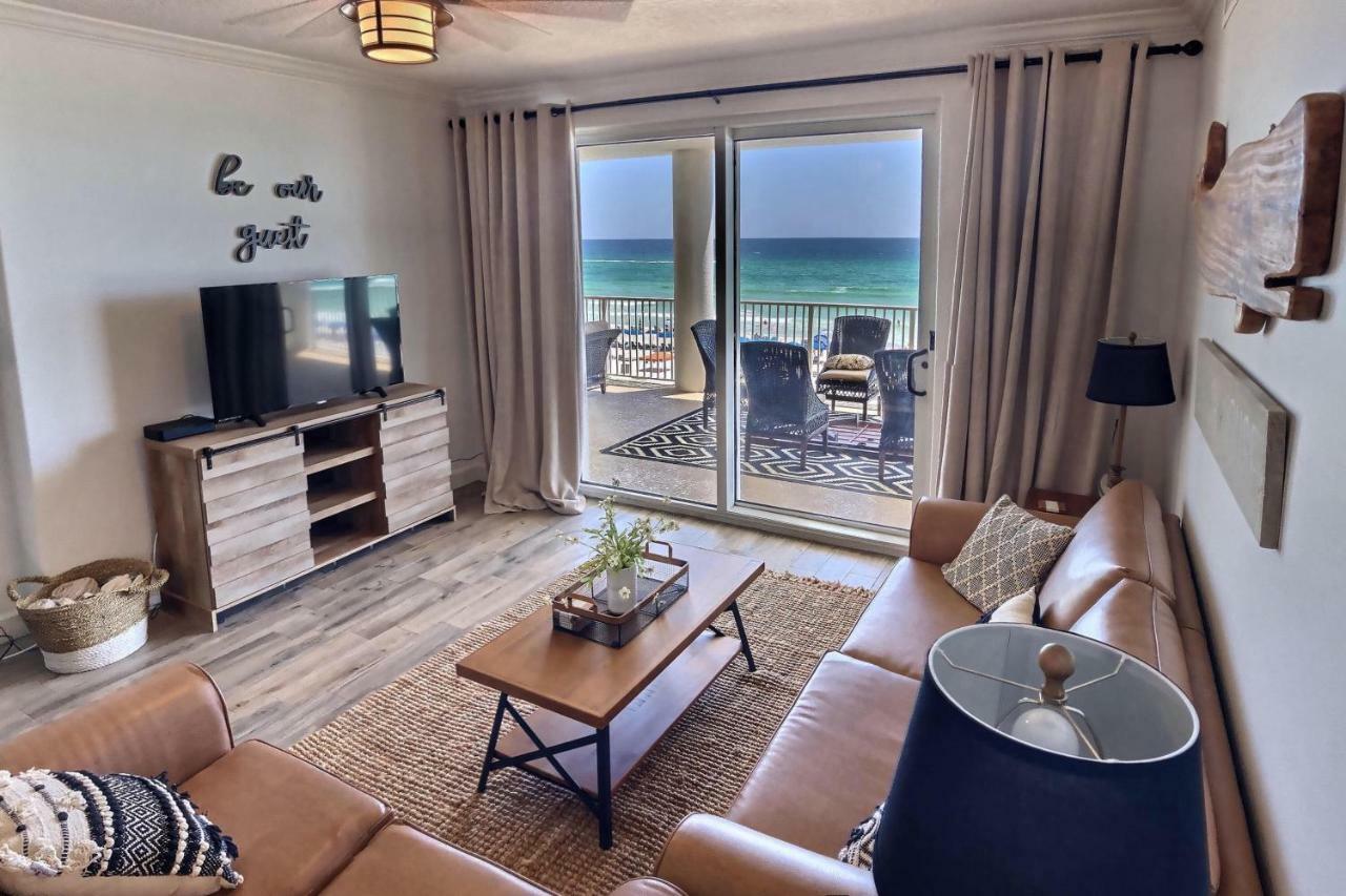 Barefoot Bliss - Beachfront Condo - Sleeps 12 Panama City Beach Bagian luar foto