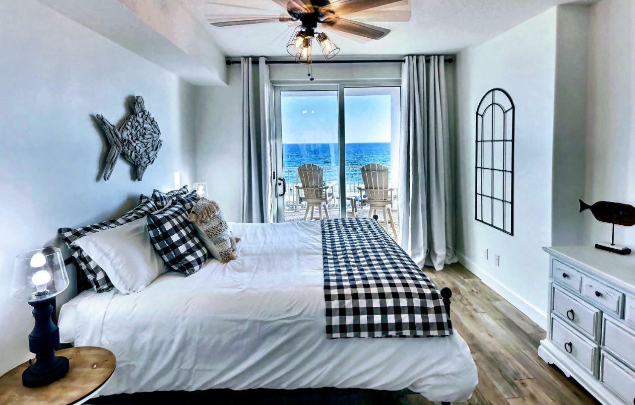 Barefoot Bliss - Beachfront Condo - Sleeps 12 Panama City Beach Bagian luar foto