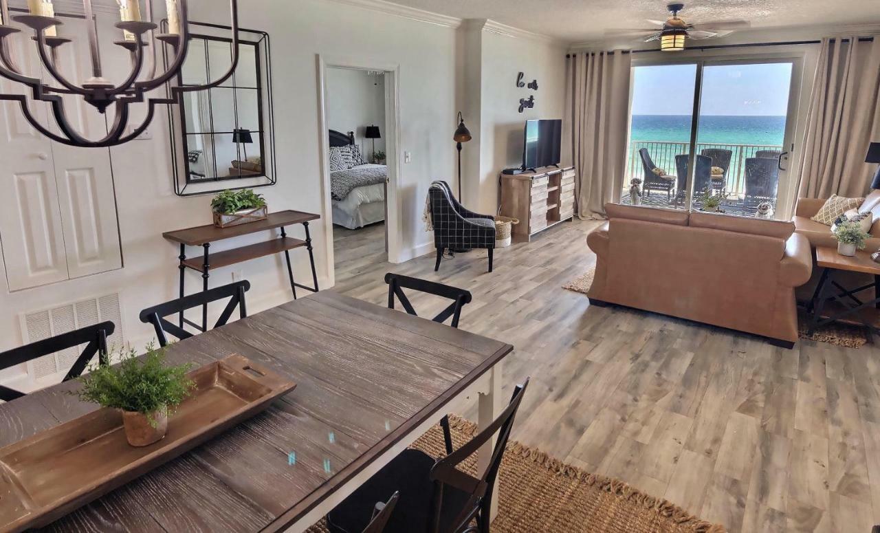 Barefoot Bliss - Beachfront Condo - Sleeps 12 Panama City Beach Bagian luar foto