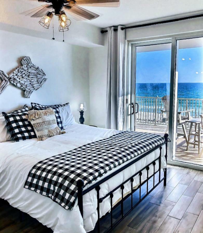 Barefoot Bliss - Beachfront Condo - Sleeps 12 Panama City Beach Bagian luar foto