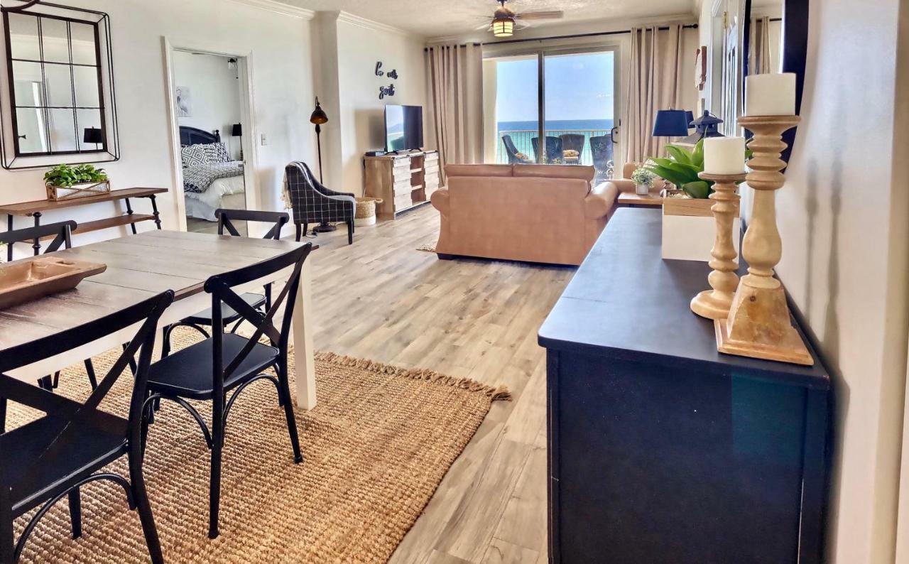 Barefoot Bliss - Beachfront Condo - Sleeps 12 Panama City Beach Bagian luar foto