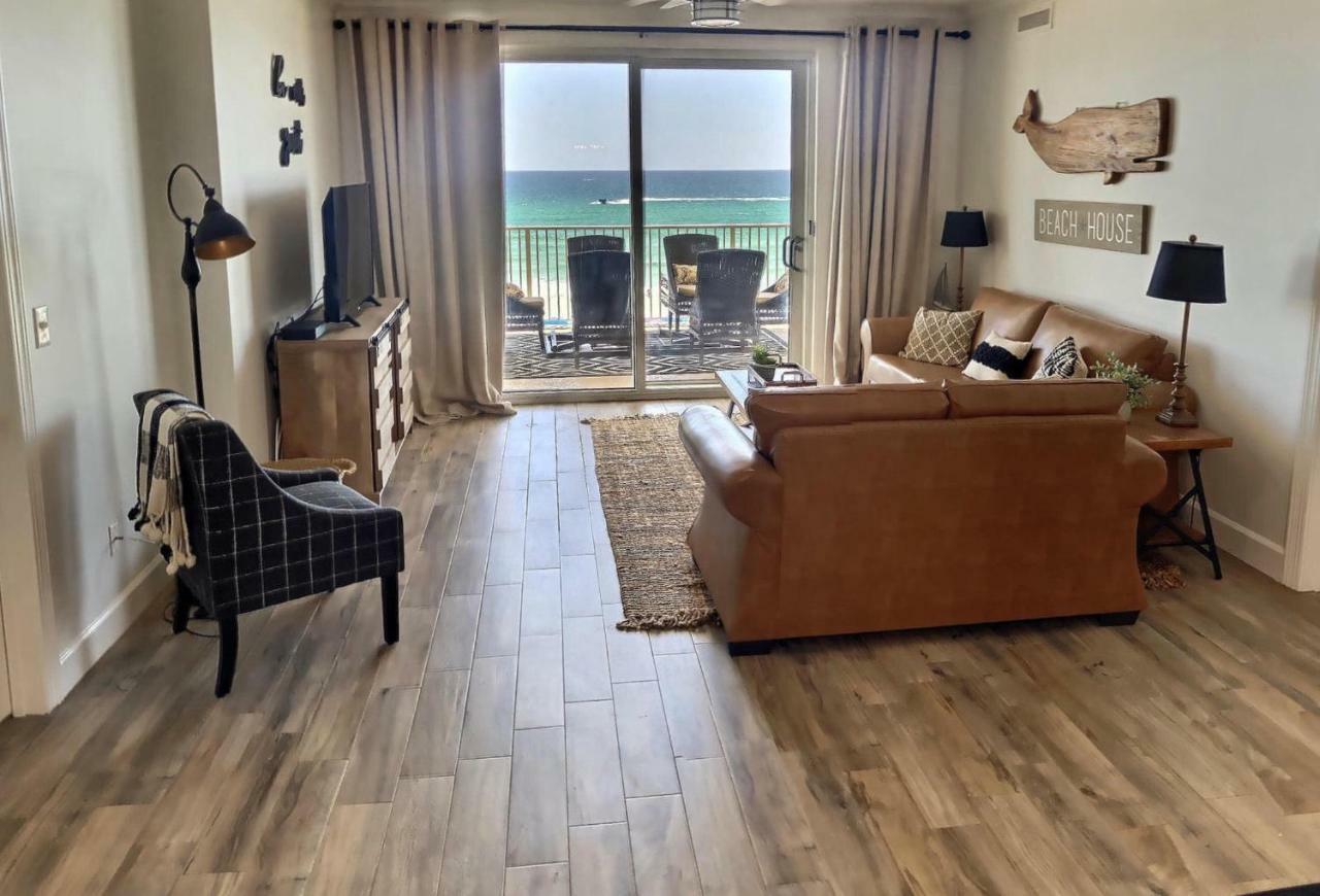 Barefoot Bliss - Beachfront Condo - Sleeps 12 Panama City Beach Bagian luar foto