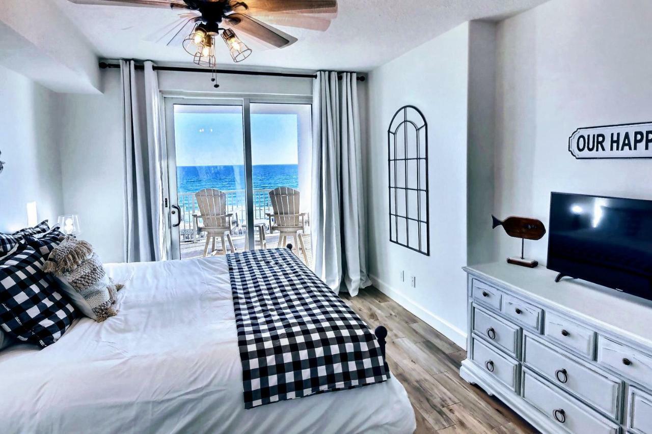 Barefoot Bliss - Beachfront Condo - Sleeps 12 Panama City Beach Bagian luar foto