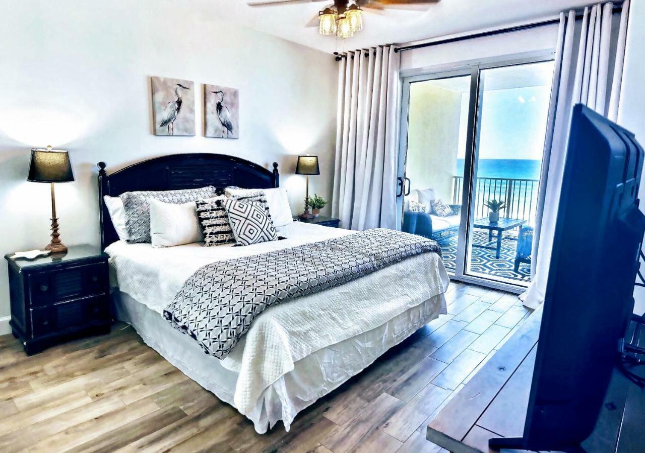 Barefoot Bliss - Beachfront Condo - Sleeps 12 Panama City Beach Bagian luar foto