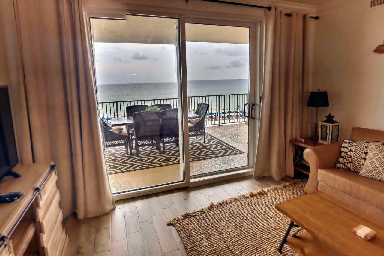 Barefoot Bliss - Beachfront Condo - Sleeps 12 Panama City Beach Bagian luar foto