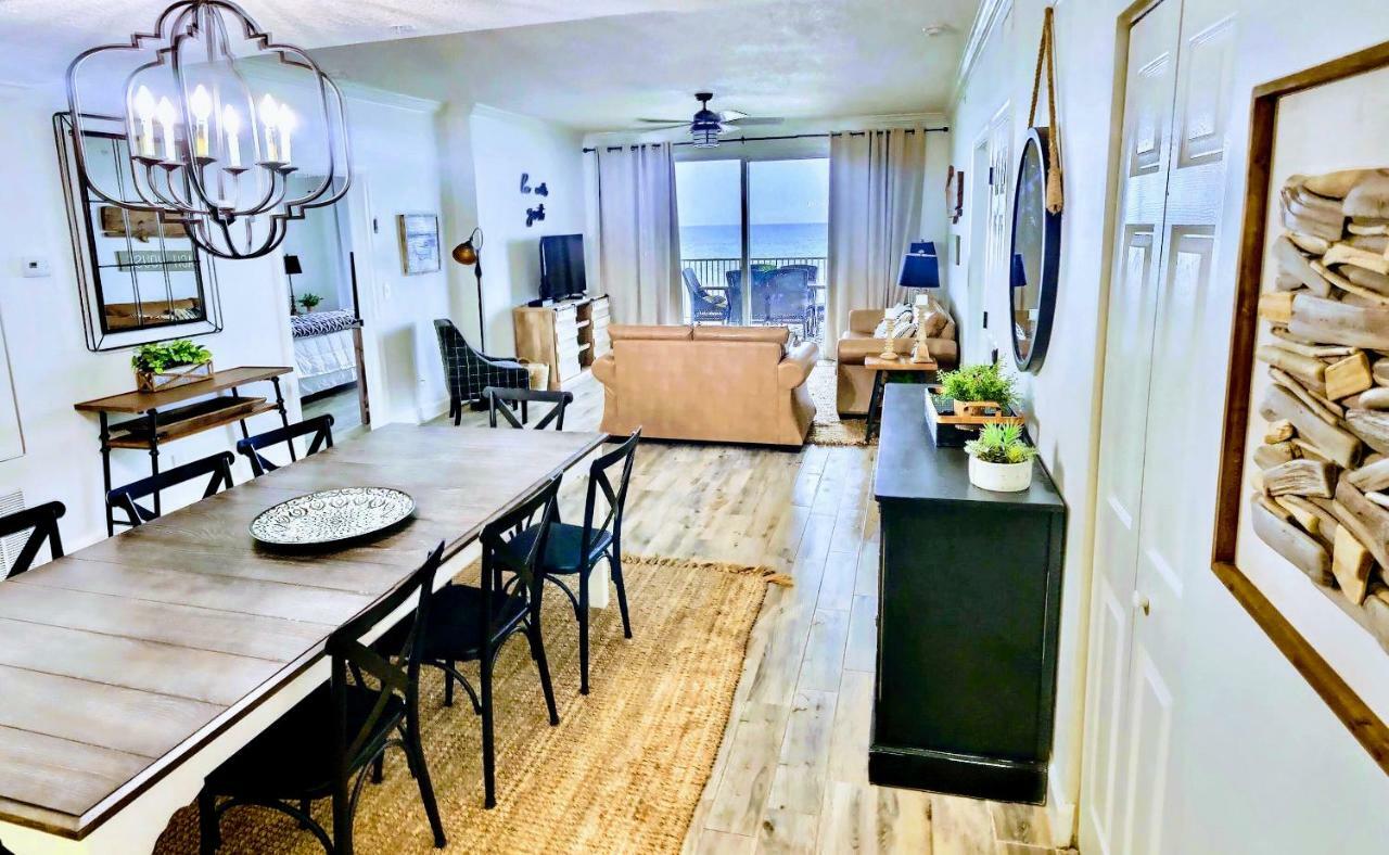 Barefoot Bliss - Beachfront Condo - Sleeps 12 Panama City Beach Bagian luar foto