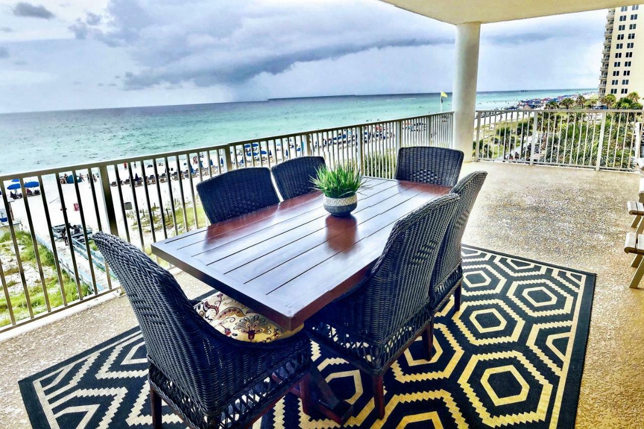 Barefoot Bliss - Beachfront Condo - Sleeps 12 Panama City Beach Bagian luar foto