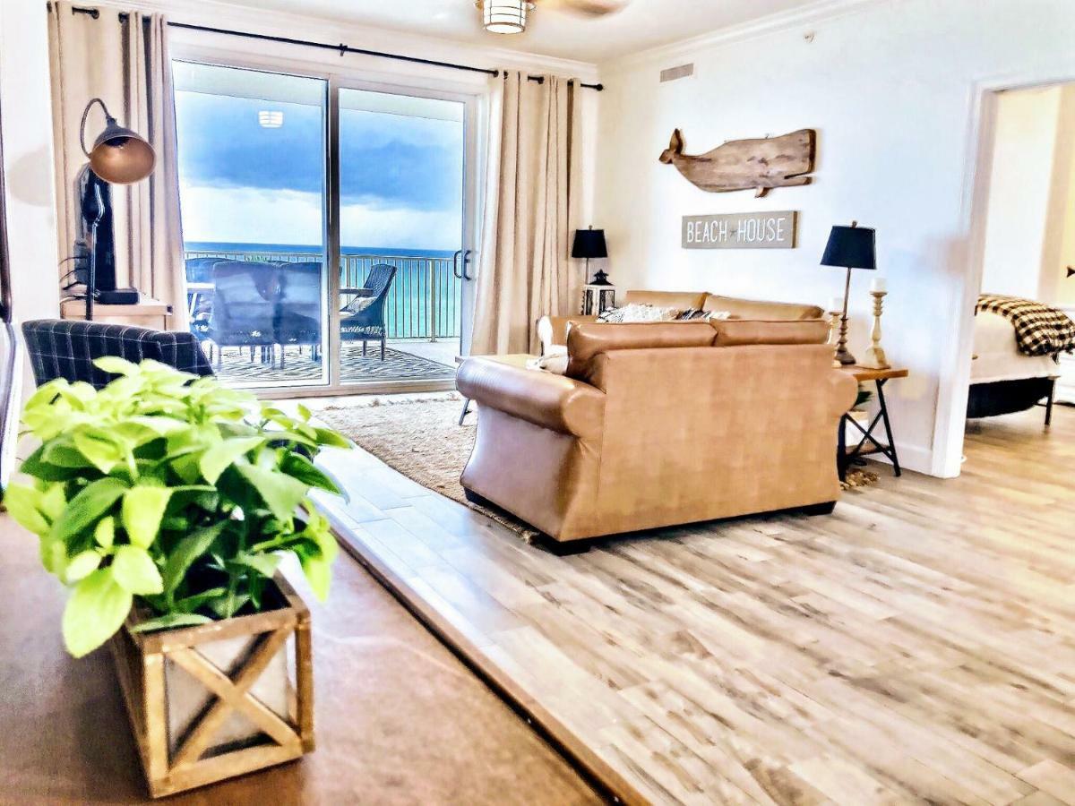 Barefoot Bliss - Beachfront Condo - Sleeps 12 Panama City Beach Bagian luar foto